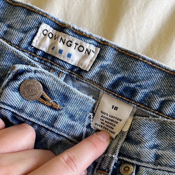 Covington Straight Leg Vintage Jeans Size 18 - Picture 7 of 7